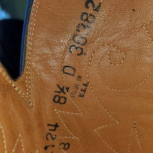 Lucchese Hornback Lizard Boots. Like New.